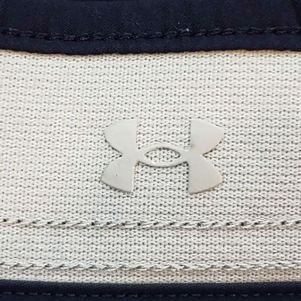 Under Armour UA Golf Pants Mens Size 36x30 Navy Blue Flat Front Performance - Picture 6 of 10